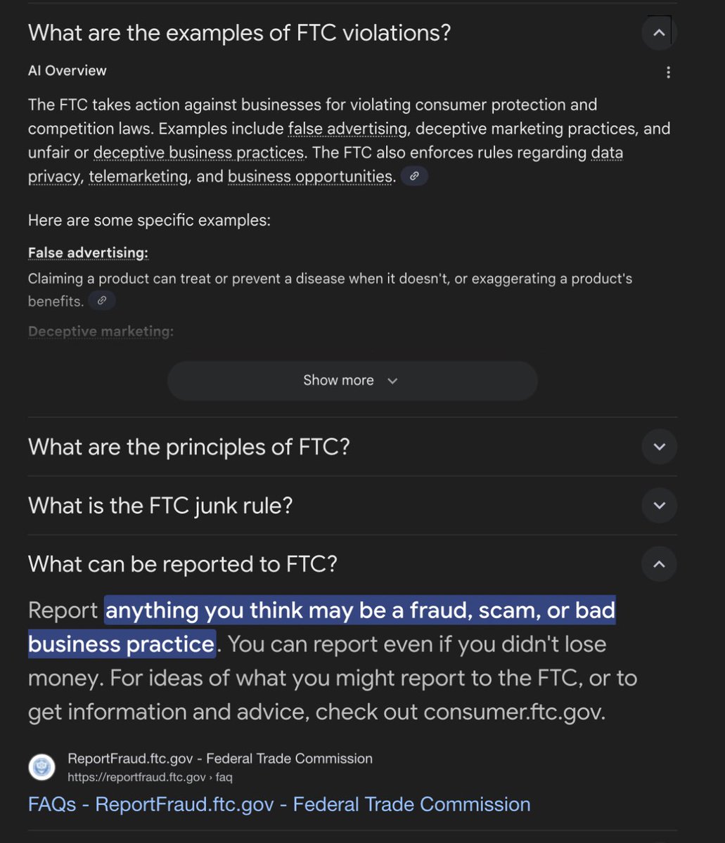 #gamers upset about the lies and coercion being used by <a href="/Mastercard/">Mastercard</a> &amp; <a href="/Visa/">Visa</a> to censor and dictate the sale of legal games they don’t approve of on <a href="/Steam/">Steam</a> &amp; <a href="/itchio/">itch.io</a> should flood the <a href="/FTC/">FTC</a> with reports against them for bad business practices &amp; manipulating the consumer market.