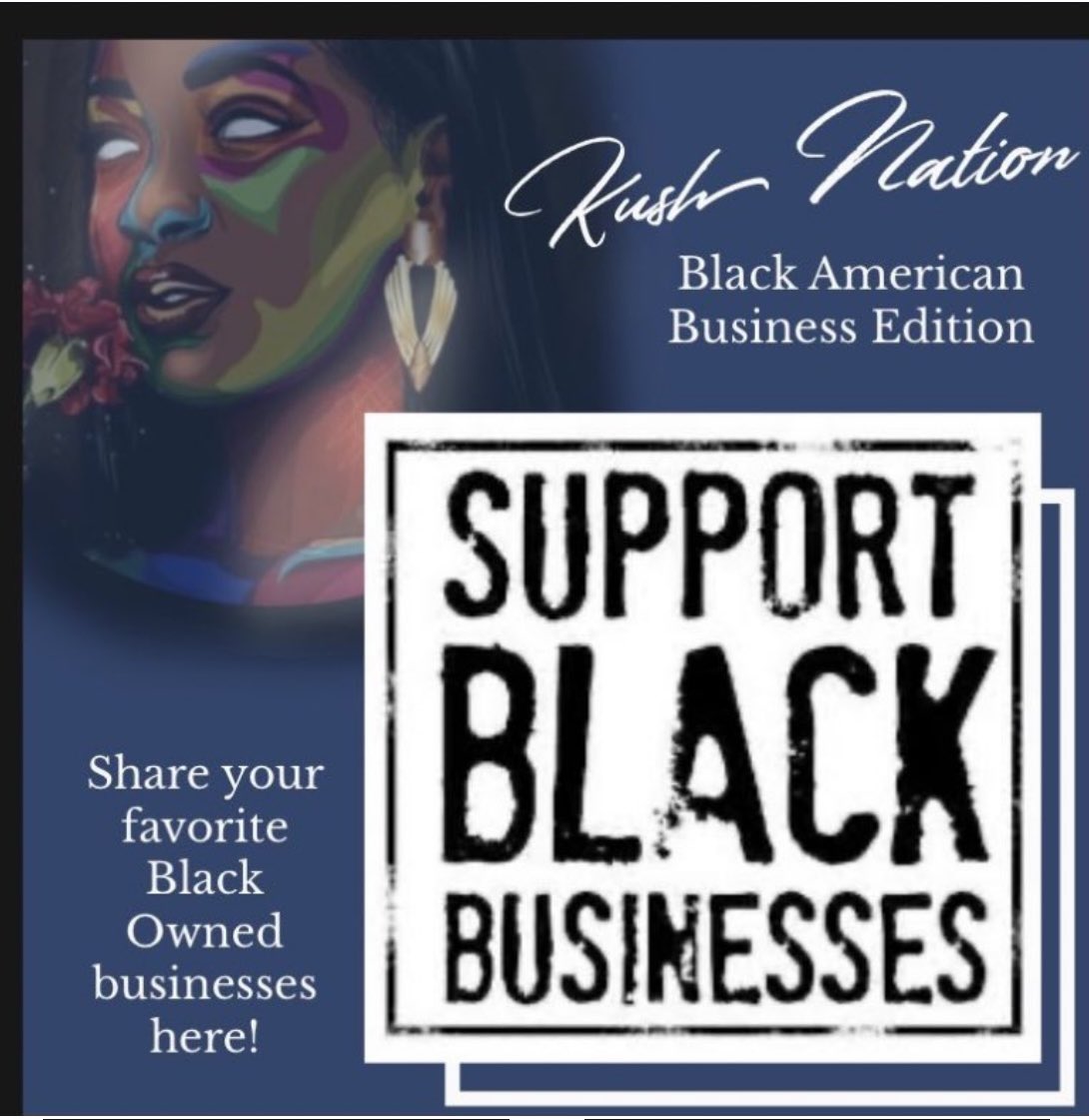 honestkushabush's tweet image. 🌟 Hey my amazing #BlackAmerican family! 🌟 

The August boycott is in full effect! 🛑✊🏿 Let's come together and uplift our community by supporting Black American-owned businesses. 💪🏾💼 

Please share all your favorite Black American businesses—whether they’re brick and mortar