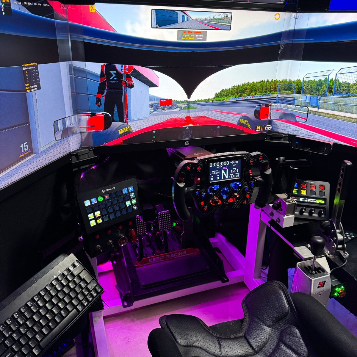 En una horita arrancamos directo, hoy tocamos (casi) todas las categorías de iracing, pero comenzamos a codazos en la F4 🚀🚀🚀 twitch.tv/sixtoid