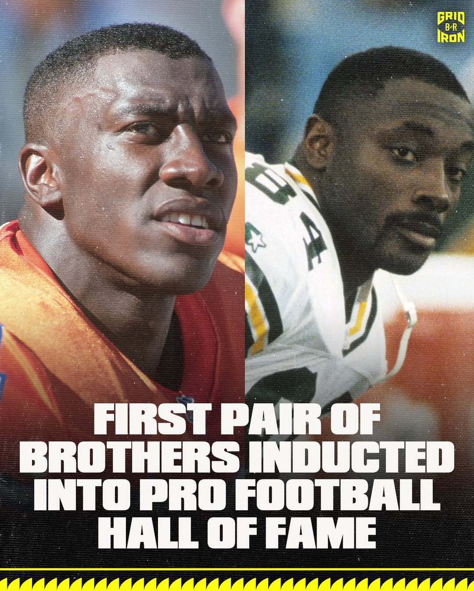 Sharpe brothers just officially made history

From Georgia to Canton