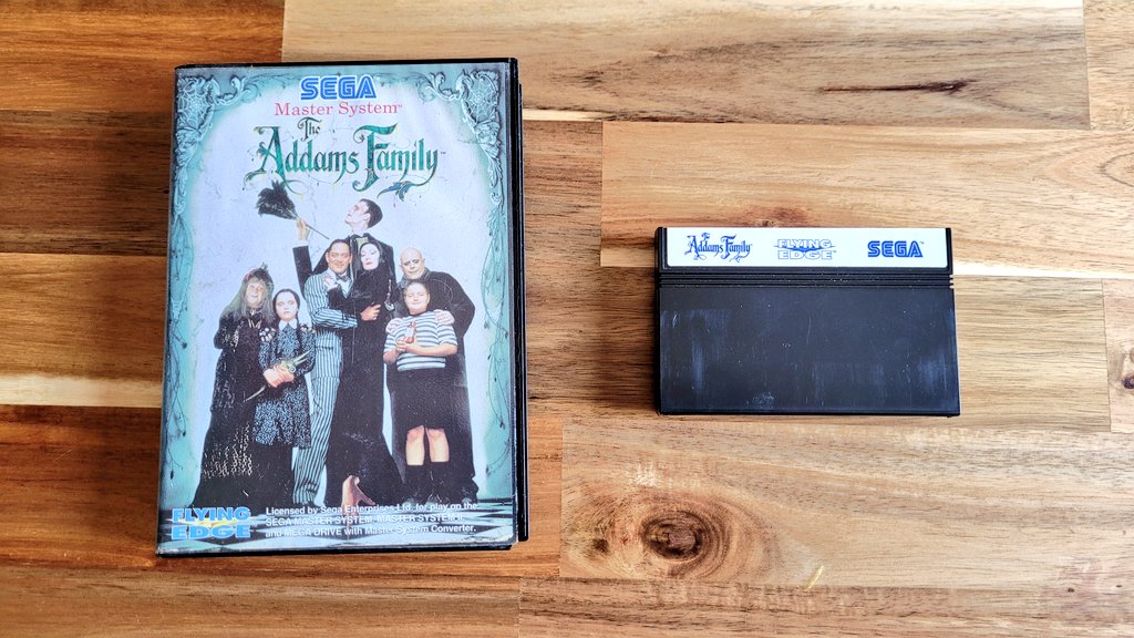Sales Post

I have a spare Addams Family for the Sega Master System 

No manual. Nice condition otherwise 👍

£45