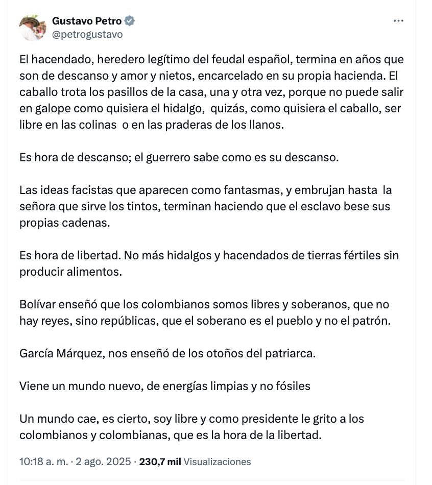 No más guerrilleros indultados. La verdadera paz es la que llega con justicia.