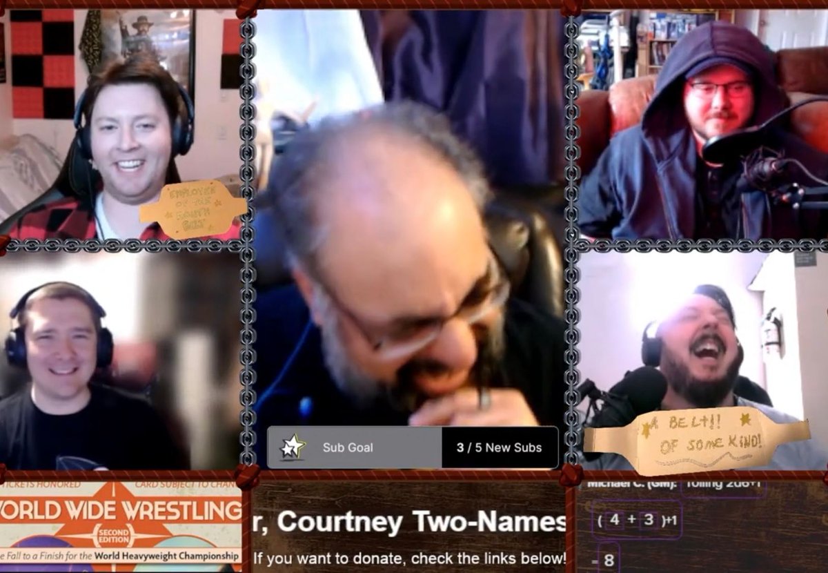 Join us this Sunday at 3pm EDT as our glorious grapplers return to World Wide Wrestling! What chaos will ensue as they run wild at Hudson’s Bay? 

Check out the madness that was last year’s game right here: youtube.com/live/62P3fdqo4…