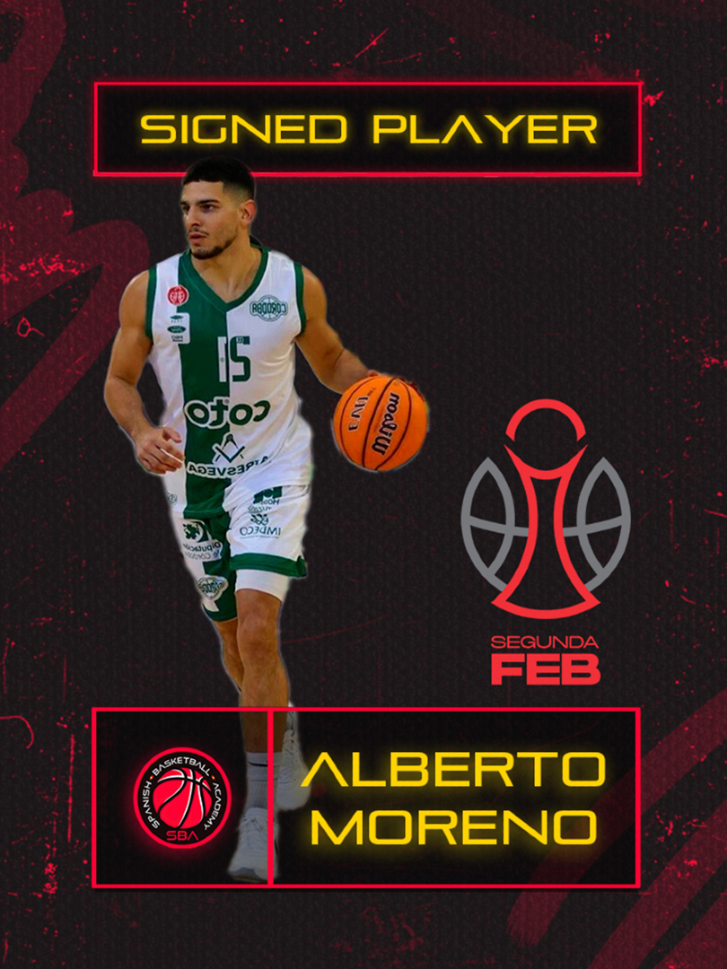 🚨 FICHAJE OFICIAL 🚨
Nos complace anunciar la incorporación de Alberto Moreno como nuevo jugador del equipo de Segunda
FEB.

¡Bienvenido a bordo, Alberto! 🔴⚫