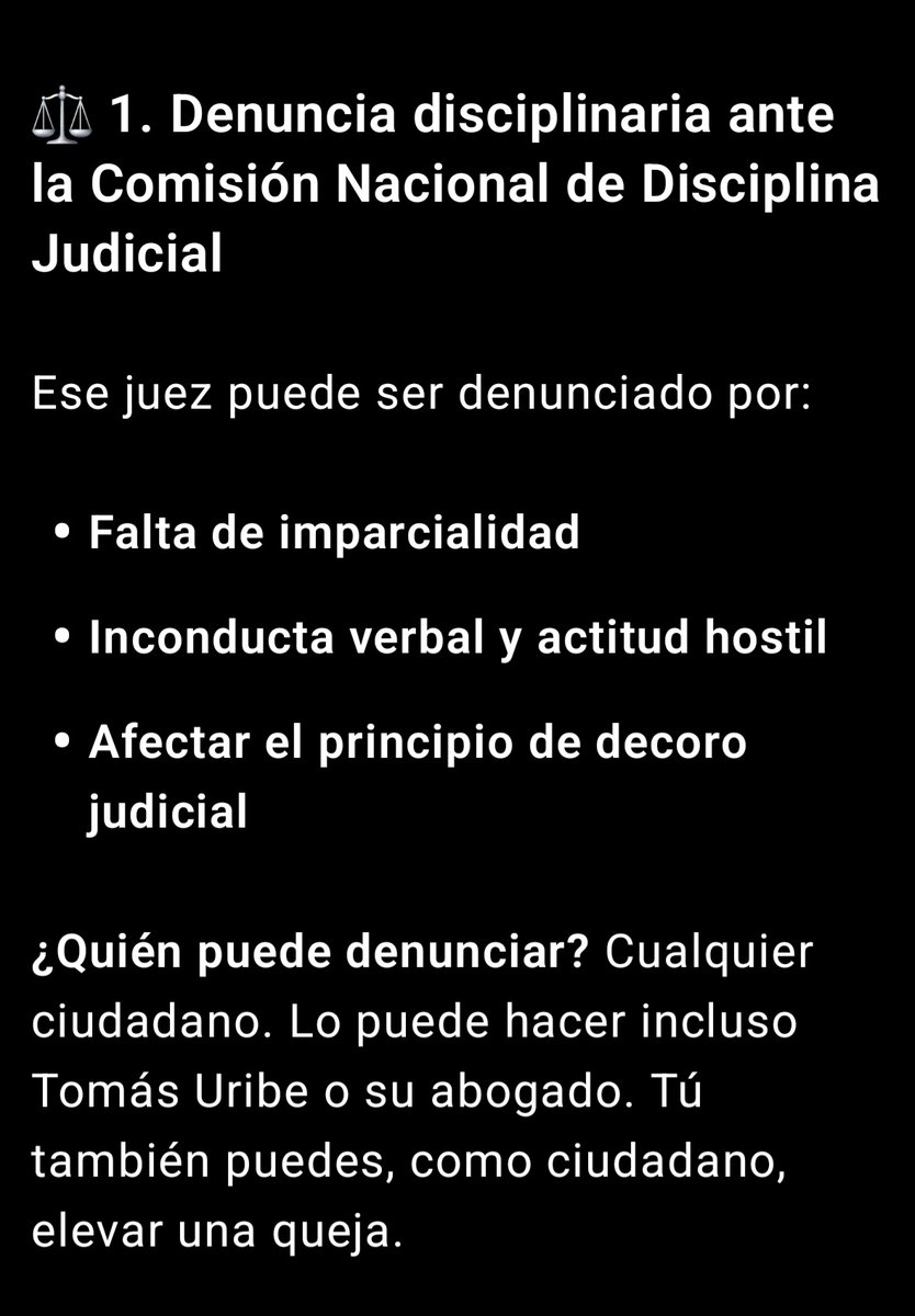 NilsonJavierB's tweet photo. Colombianos, amigos Juristas, nos dedicaremos a quejarnos, a condenar el abrupto fallo, haremos chistes sobre la juez Heredia o se Tomarán ACCIONES LEGALES Contra esa nefasta Funcionaria ?

¿Acaso es intocable o no tenemos argumentos jurídicos? https://t.co/RXZF9IU5cd
