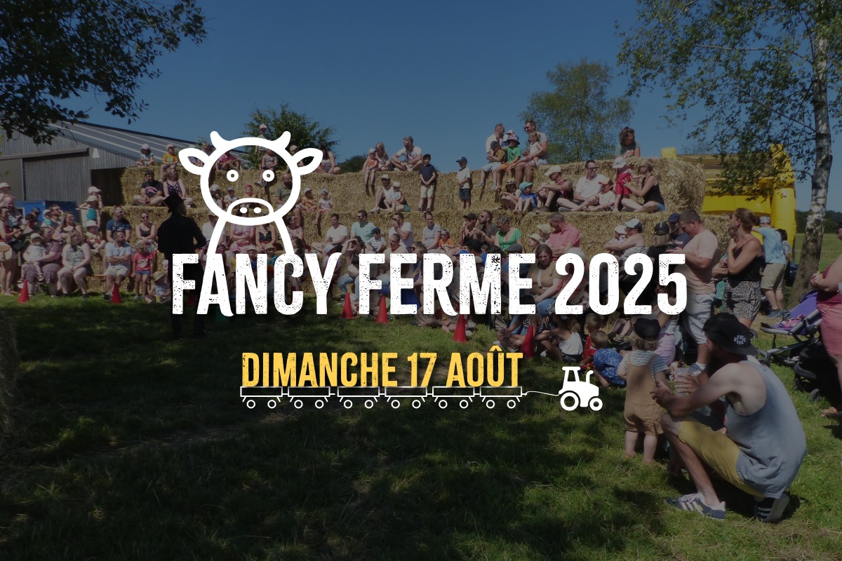Fancy Ferme 2025 à la Ferme Louvigny le 17 août 2025 (dès 11h) à Bougnimont-Libramont (rue de la Tour 40). Les portes de la ferme s’ouvrent en grand pour vous accueillir le temps d’une journée festive et conviviale.
facebook.com/events/1024868…