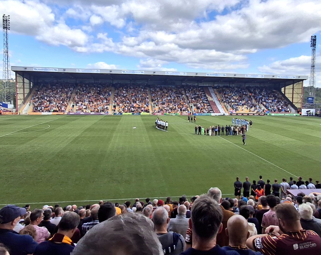 CITY 2 - 1 Wycombe Wanderers
League One
Att 19,604

League One again ole ole!  

The Alexander press from the first whistle set the tone for a superb first half. It wouldn't be City without a few scares second half. No idea where we'll end up but deservedly off the mark. #bcafc