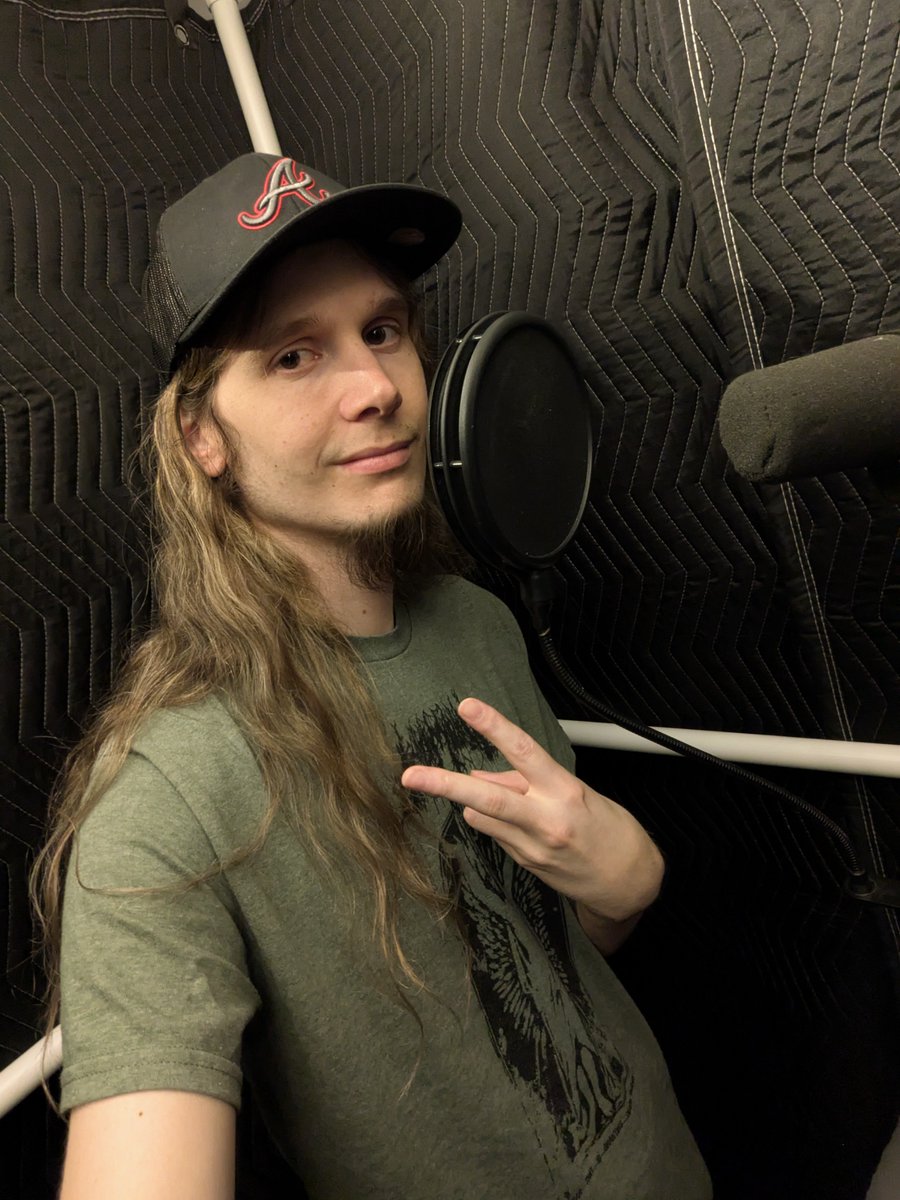 I didn't think I'd be in the vocal booth again so soon but here I am 😉