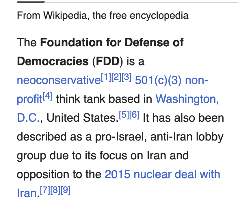 tradingdaily25's tweet photo. Tucker Carlson's father, Richard Carlson, worked for a pro-Israel lobby called the Foundation for Defense of Democracies (@FDD) as the vice-chairman.

The FDD was originally founded as "Emet" with the mission statement of "providing education to enhance Israel's image in North America."

So, the man who worked for the CIA also served as vice-chairman for a pro-Israel lobby created to influence U.S. opinion on Israel. Are we supposed to look to Tucker as an unbiased source of truth on how to view Israel?

Nick is vindicated 100% yet again. Tucker @TuckerCarlson will have a hard time getting out of this one, and in fact, the only way out would be to sit down with Nick Fuentes @NickJFuentes