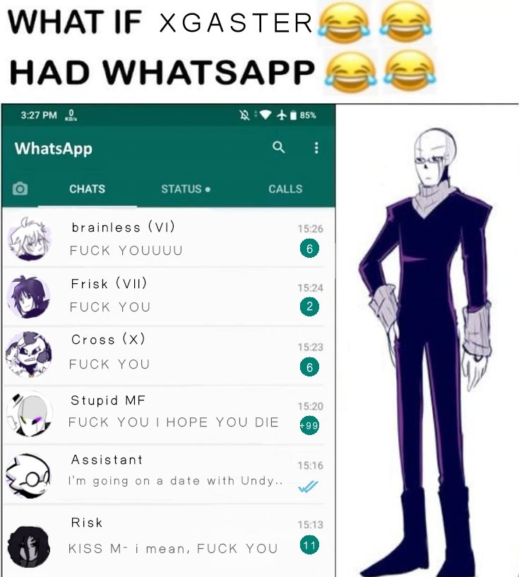 #XGaster #Xtale #yumetwt