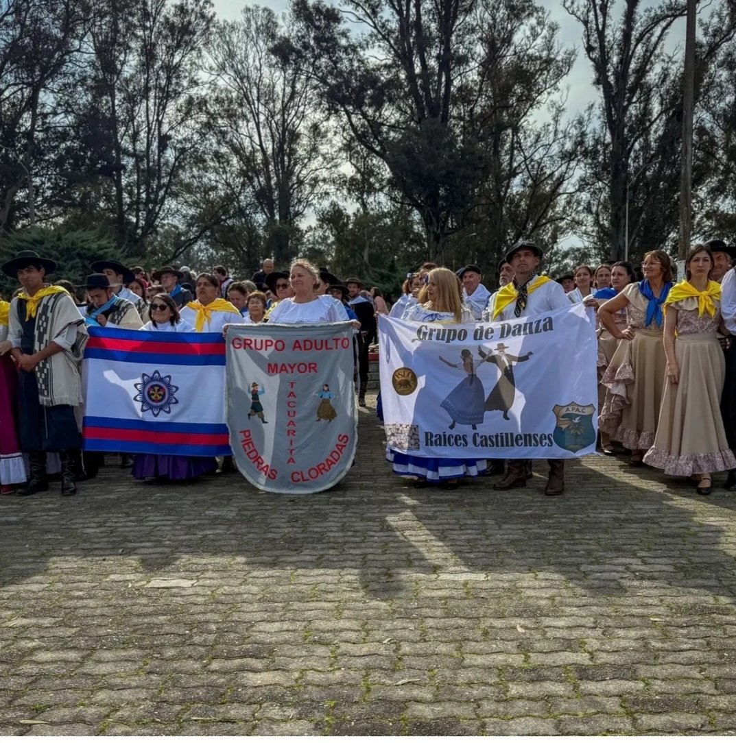 A la voz de ¡AURA! comenzamos a festejar el #BICENTENARIO, gracias a la gente que vino desde lejos a decir presente al llamado de la Patria