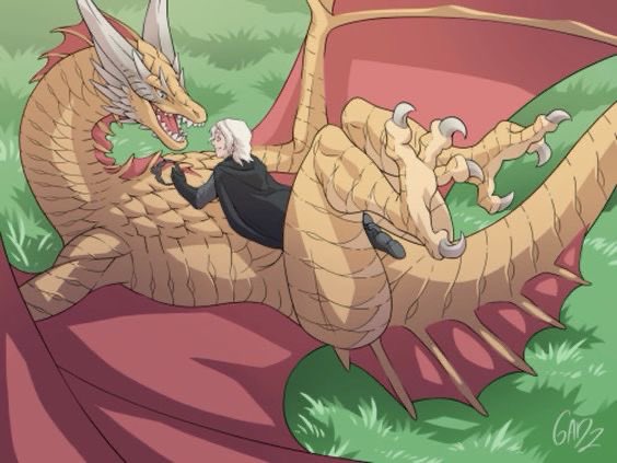 So Glad the best dragón of this war is still alive 
Sunfyre was UNSTOPPABLE
And his bond with Aegon was legendary