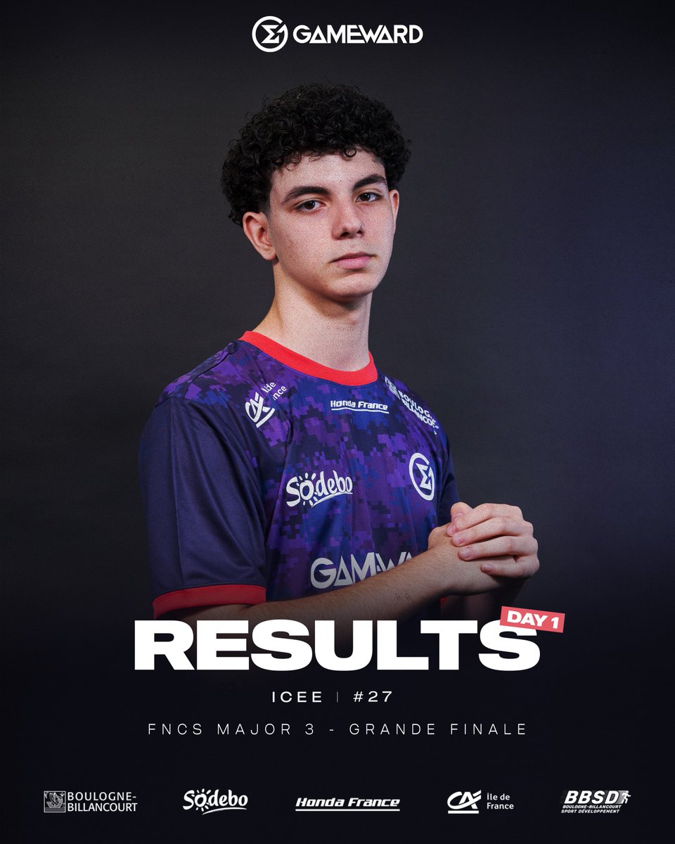 GameWard (@gamewardteam) on Twitter photo Un départ compliqué, mais rien n'est joué pour <a href="/IceeFTN_/">GW Icee</a> 💜
Le deuxième jour de cette Grande Finale sera décisif, et il a besoin de VOUS pour se surpasser !
Merci beaucoup à <a href="/Stizo_officiel/">GW Stizo 🌪️</a> & <a href="/chocatv/">Léo "Choca" Bensahkoun</a> pour ce cast digne des plus grands 🎙️
#GWWIN #FaceEverything Un départ compliqué, mais rien n'est joué pour <a href="/IceeFTN_/">GW Icee</a> 💜
Le deuxième jour de cette Grande Finale sera décisif, et il a besoin de VOUS pour se surpasser !
Merci beaucoup à <a href="/Stizo_officiel/">GW Stizo 🌪️</a> & <a href="/chocatv/">Léo "Choca" Bensahkoun</a> pour ce cast digne des plus grands 🎙️
#GWWIN #FaceEverything