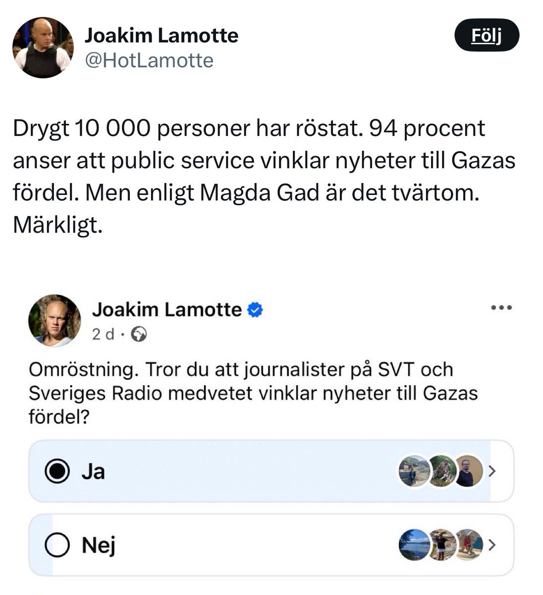 Du kanske undrar: Hur dum är Lamotte egentligen?
Såhär dum är Lamotte: