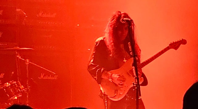 TrouserSuit's tweet photo. ⁦@OfficialYJM⁩ Yngwie amazes yet again, he never fails to be brilliant.  The best of the best 🎸and a God. I’m still speechless. Pictures courtesy of my wonderful daughter ⁦@wifflevds⁩ ⁦@O2RitzManc⁩ https://t.co/yyXPrGVh4e