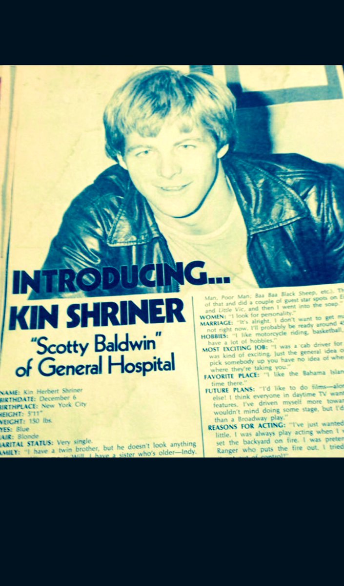 Kin Shriner (@kinshriner) on Twitter photo Today August 2 I got my break in Hollywood,and that feeling of live tv that does last a lifetime !! Thanks <a href="/GeneralHospital/">General Hospital</a> fans !! Today August 2 I got my break in Hollywood,and that feeling of live tv that does last a lifetime !! Thanks <a href="/GeneralHospital/">General Hospital</a> fans !!