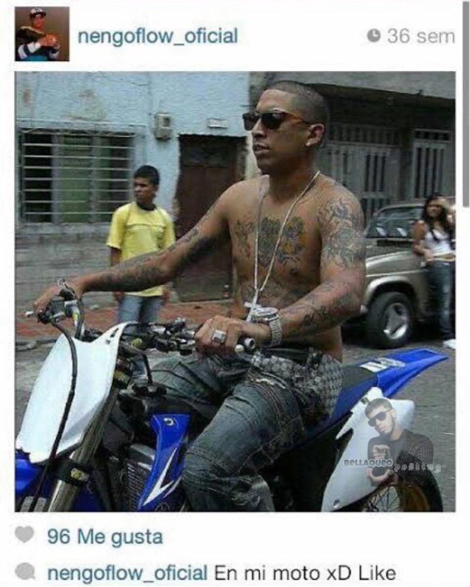 En mi moto xD Like