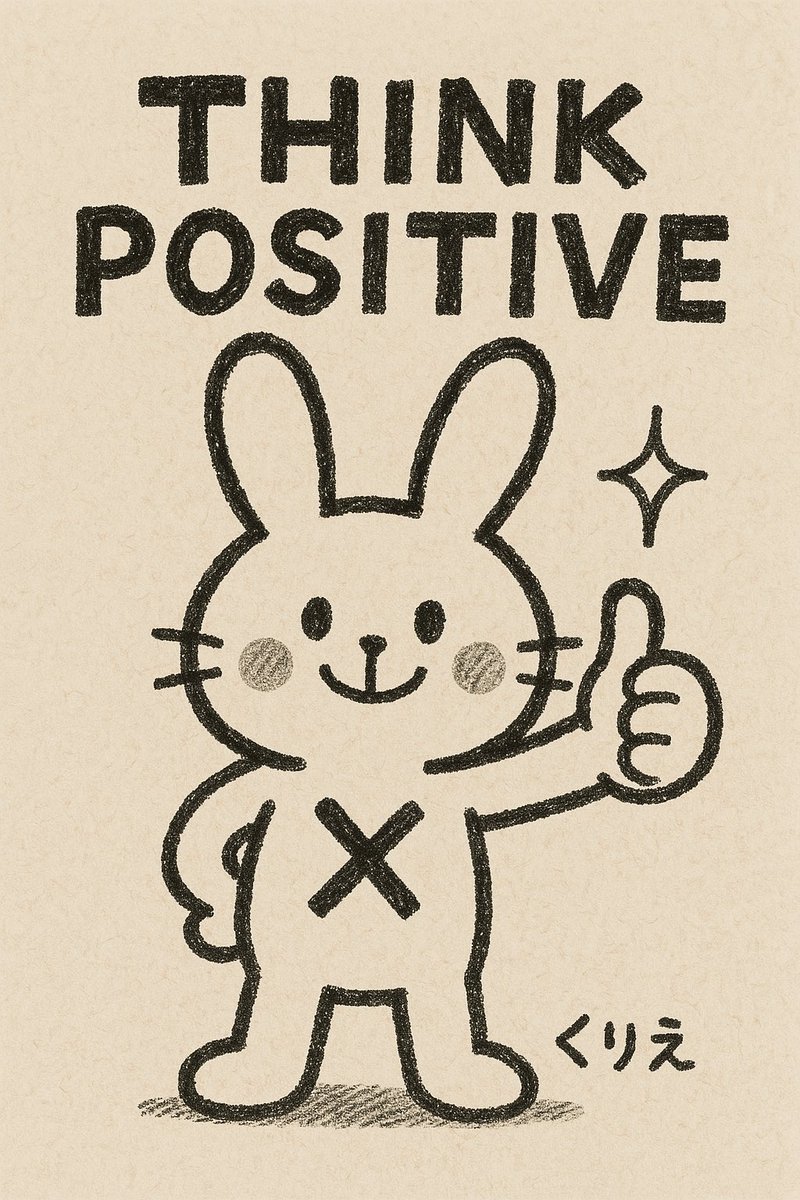 KurieWarriorHSP's tweet image. 🧠💫「ネガティブは隠れて進む。ポジティブは表に出て、進ませる」
#AIart とともに、静かに“Think positive”を。

#Copilot へプロンプト　#ThinkPositive のみw

#実験中 🧪
#AIEnthusiast #hspArt 🖼️#GlobalSoul 🌏 #DigitalMuse📸🤔