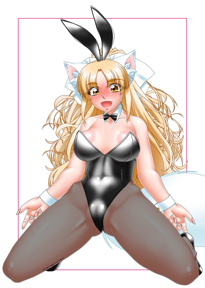 バニーニテン様の衣装データでバニートヨカワさん
8/2に間に合わんかったけど貼り 