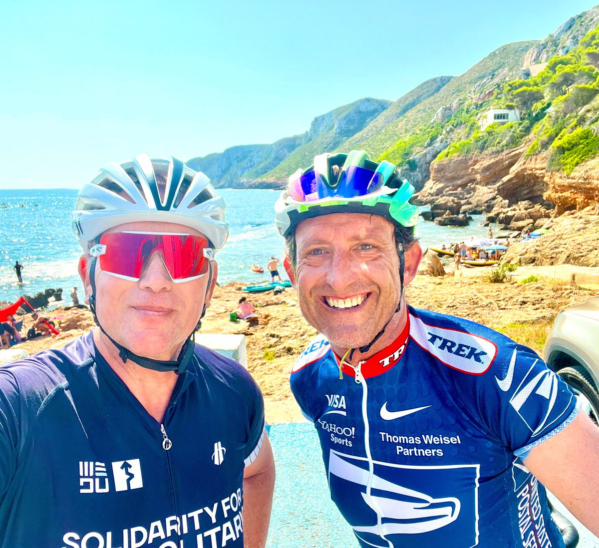 Nice encounter today with one of my ex US Postal riders. Guess the rider!