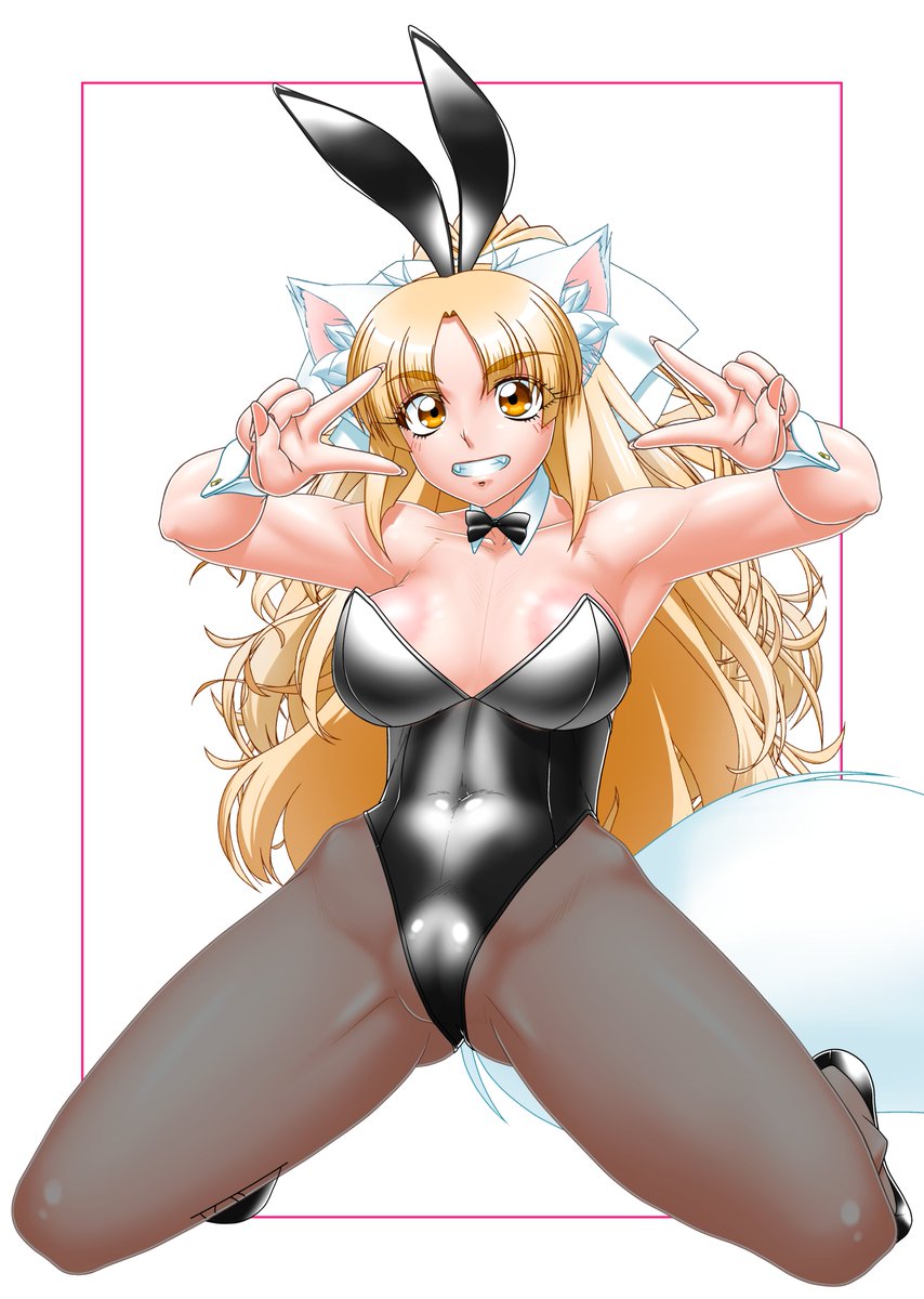 バニーニテン様の衣装データでバニートヨカワさん
8/2に間に合わんかったけど貼り 