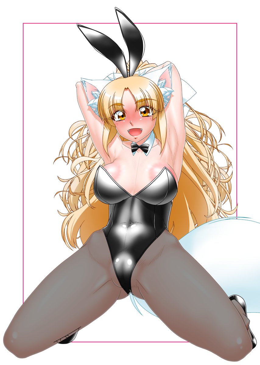 バニーニテン様の衣装データでバニートヨカワさん
8/2に間に合わんかったけど貼り 