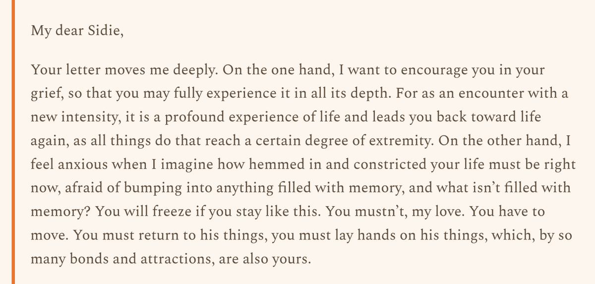 In 1913, Austrian poet Rainer Maria Rilke wrote a profoundly moving letter to a friend who was grieving for her brother.