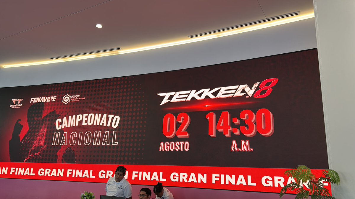 Our 8 finalists for the TEKKEN 8 National Championship by @Fenavide are ready! 🥳🇲🇽

The winner will represent MEXICO at the PAMESCO Cup in Brazil! 🇧🇷🔥

🕝 2:30 PM CDMX
📺 twitch . tv /FENAVIDE