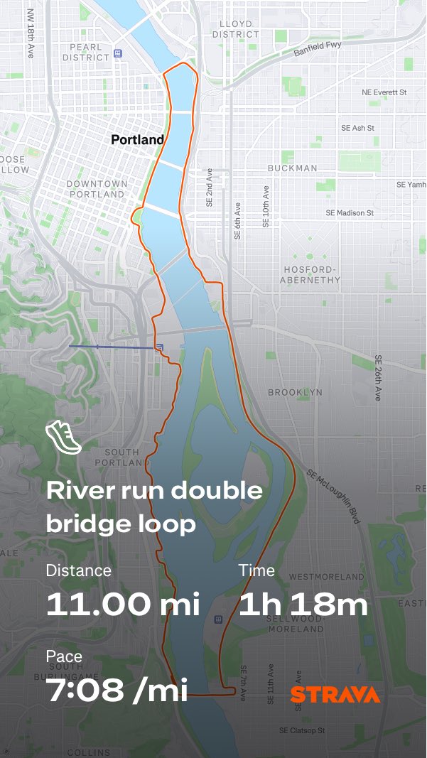 BlakeImperl's tweet image. Always the best way to start a Saturday 🏃♂️ Picking up the pace on Hood to Coast training!