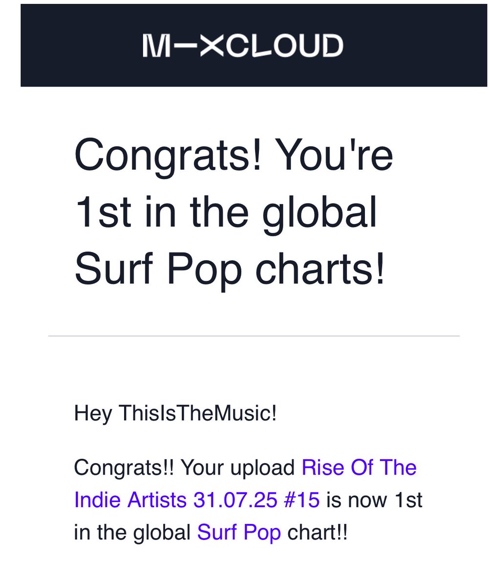 ThisIsTheMusic_ (@thisisthemusic2) on Twitter photo No. 🥇in the charts!
<a href="/MercyKelly_Band/">MERCY KELLY</a> <a href="/PanheadSharps/">Panhead Sharps</a> <a href="/jamiehiggsmusic/">Jamie Higgs JHMUK</a> <a href="/HazySundaysband/">Hazy Sundays</a> <a href="/AdultLeisureUK/">Adult Leisure</a> Sam Leyden <a href="/fiona_lennon/">Fiona Lennon</a> <a href="/HannahMazey/">Hannah Mazey</a> <a href="/thememosuk/">The Memos</a> <a href="/TheUtopiates/">The Utopiates</a> <a href="/TourAttraction/">Tourist Attraction</a> <a href="/alrightuk/">ALRIGHT</a> <a href="/suspiretheband/">Suspire</a> <a href="/BILLOBUCKERS/">BilloBuckers</a> The 355s Four Act Riot Unit 17
mixcloud.com/ThisIsTheMusic… No. 🥇in the charts!
<a href="/MercyKelly_Band/">MERCY KELLY</a> <a href="/PanheadSharps/">Panhead Sharps</a> <a href="/jamiehiggsmusic/">Jamie Higgs JHMUK</a> <a href="/HazySundaysband/">Hazy Sundays</a> <a href="/AdultLeisureUK/">Adult Leisure</a> Sam Leyden <a href="/fiona_lennon/">Fiona Lennon</a> <a href="/HannahMazey/">Hannah Mazey</a> <a href="/thememosuk/">The Memos</a> <a href="/TheUtopiates/">The Utopiates</a> <a href="/TourAttraction/">Tourist Attraction</a> <a href="/alrightuk/">ALRIGHT</a> <a href="/suspiretheband/">Suspire</a> <a href="/BILLOBUCKERS/">BilloBuckers</a> The 355s Four Act Riot Unit 17
mixcloud.com/ThisIsTheMusic…