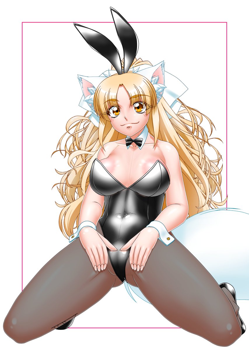 バニーニテン様の衣装データでバニートヨカワさん
8/2に間に合わんかったけど貼り 