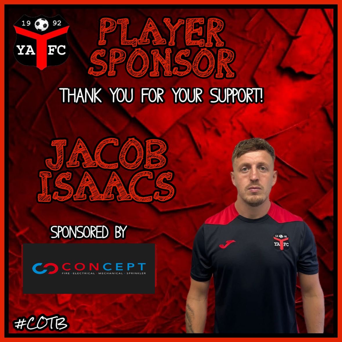 Nathaniel MG Cup - Round 2 
<a href="/YAFCthebuns/">Ynyshir Albions FC</a> 1-4 <a href="/LlanelliReds/">Llanelli Town AFC</a>

A brilliant team effort against top tier opposition. Can’t ask for more from our boys, thank you Llanelli for a great match 👍

<a href="/Calum_Salter123/">Calum Salter</a> ⚽️

Ollie James Menswear &amp; Elevens Beauty MOTM - <a href="/JacobIsaacs15/">Jacob Isaacs</a>

#COTB 🔴⚫️