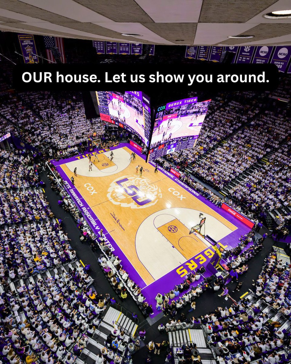 LSUwbkb's tweet photo. Your theatre awaits. The Show is almost back. 🍿 https://t.co/yDjfSLu3eX