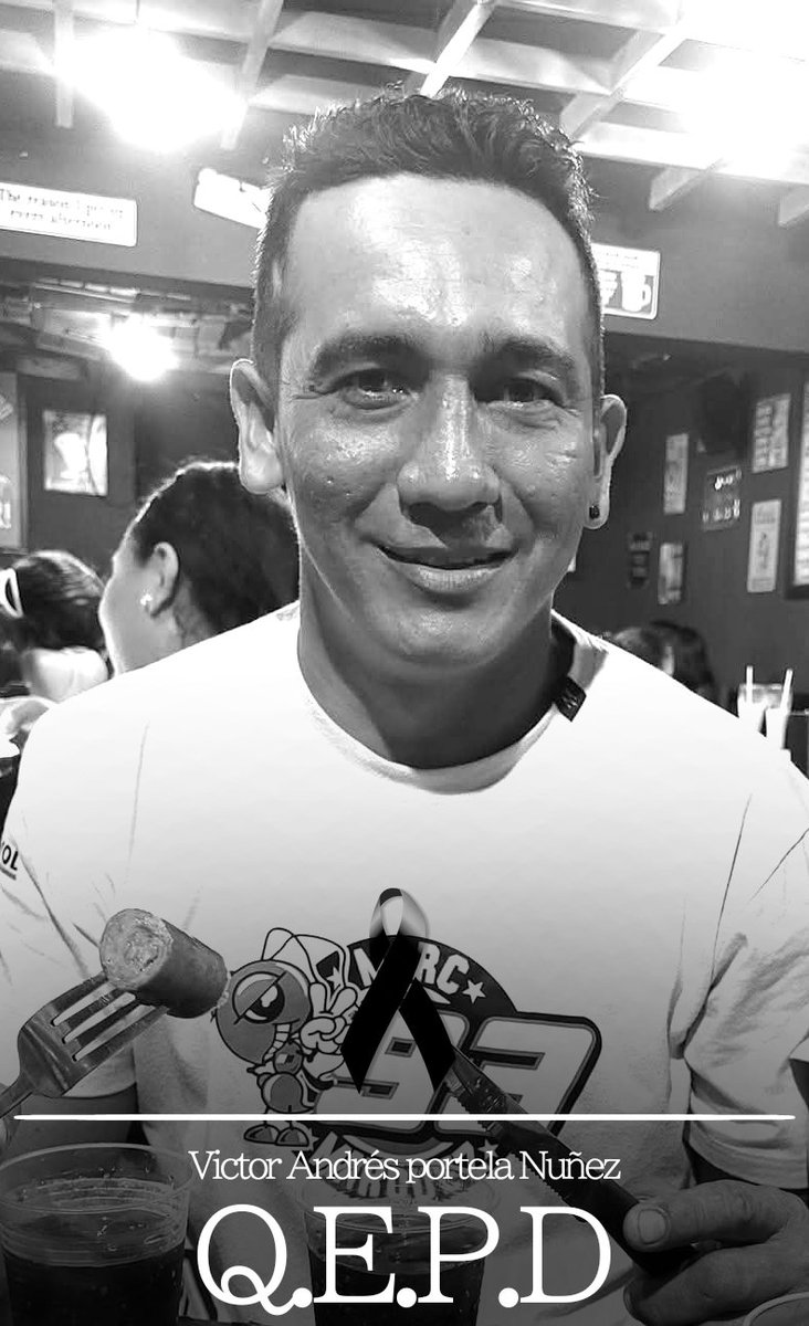 Descansa en paz primo. Alegra a los familiares que están con nosotros en los cielos, y alza tus alas protegiendo a mi tía, primos, sobrinos y a tu hija

Cuídate mucho 🕊️