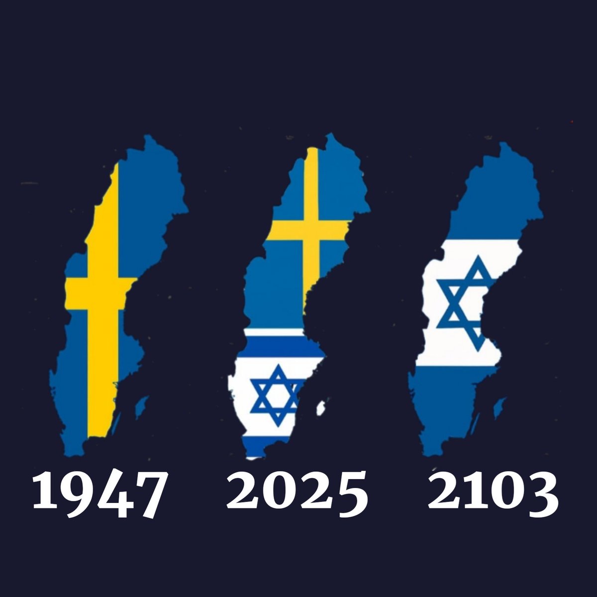 Om Sverige vore israelernas förlovade land.
Svärjisarna skulle jubla.