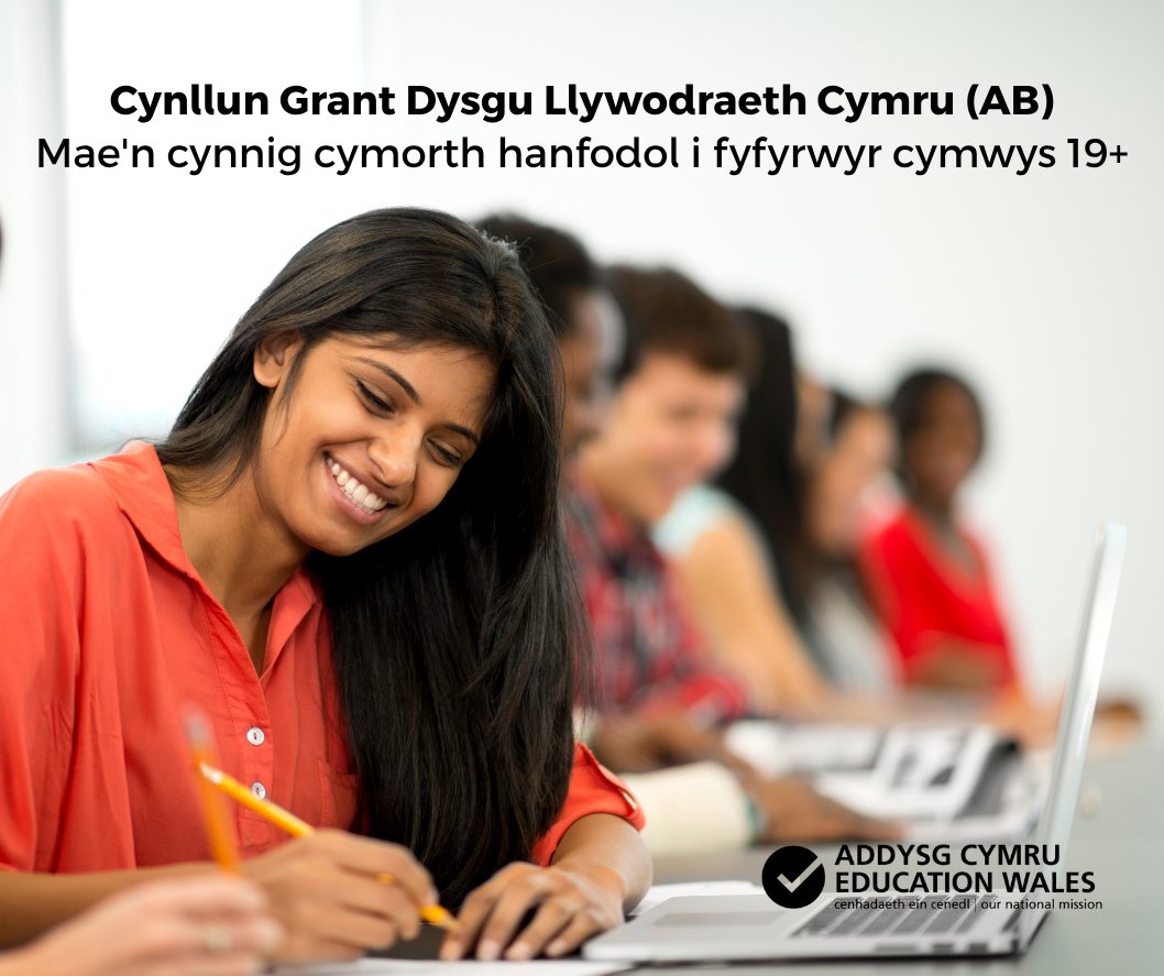 Hyd yn oed os yw eich plentyn sy’n oedolyn yn ansicr am eu cynlluniau astudio ar gyfer y flwyddyn nesaf, gallant barhau i wneud cais am Grant Dysgu Llywodraeth Cymru AB.

llyw.cymru/gwneud-i-addys…

#CymorthMyfyrwyrCymru
