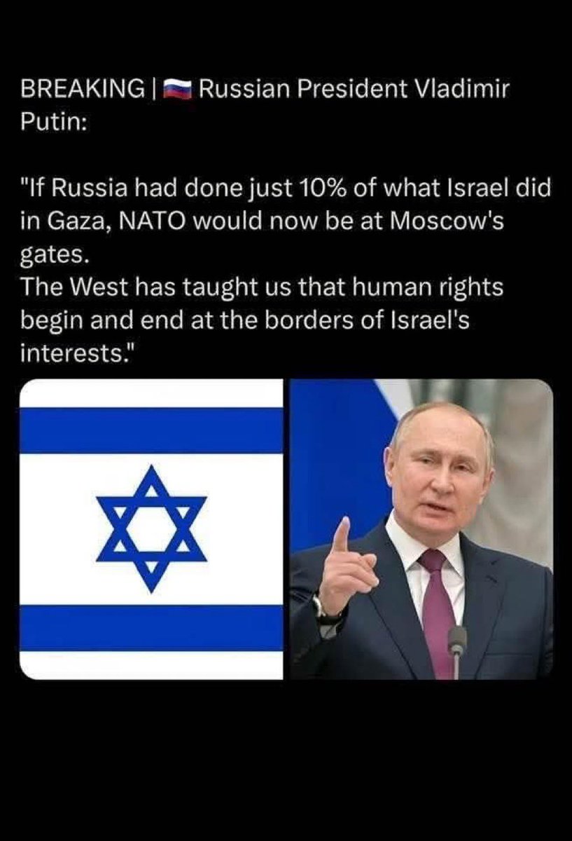 Looks like Israel 🇮🇱 is up poop creek without a paddle.

As planned all along. 👍