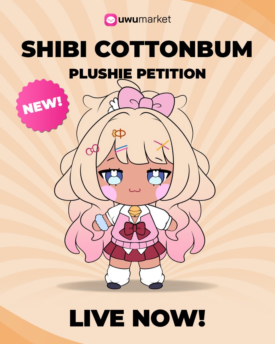 GETTING NEW MERCH WITH @SHOPUWUMARKET, WHICH INCLUDES OF PLUSHIE OF MEEEEE! PLEASE CHECK OUT THE PLUSHIE PETITION TO BRING ME TO LIFE 💕
uwumarket.us/products/shibi…