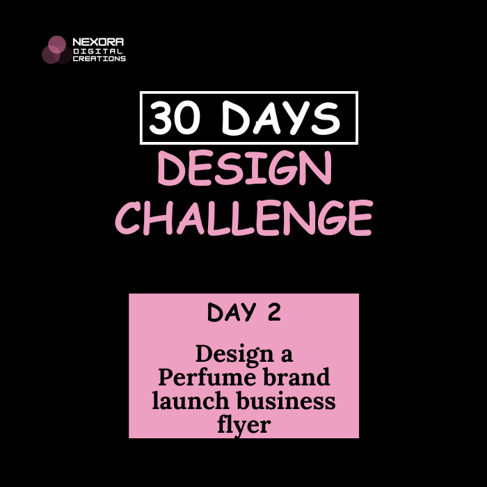 zainab_otun's tweet photo. Day 2: Unleashing elegance, one scent at a time! 💐✨A perfume brand launch flyer
#PerfumeLaunch #FlyerChallenge #30DayFlyerChallenge https://t.co/VPl4hwXmNp
