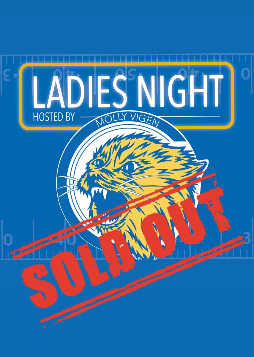 Molly Vigen (@movigs) on Twitter photo 💙💛 Bobcat Nation: LADIES… you did it again in year 2! Ladies Night with the Cats is officially SOLD OUT! Thank you for supporting Bobcat Football & get ready for some fun @ Bobcat Stadium…. 11 days! 🐾🫶 <a href="/bvigen/">Brent Vigen</a>
#GoCats
#LadiesNight
#BobcatBuilt 💙💛 Bobcat Nation: LADIES… you did it again in year 2! Ladies Night with the Cats is officially SOLD OUT! Thank you for supporting Bobcat Football & get ready for some fun @ Bobcat Stadium…. 11 days! 🐾🫶 <a href="/bvigen/">Brent Vigen</a>
#GoCats
#LadiesNight
#BobcatBuilt