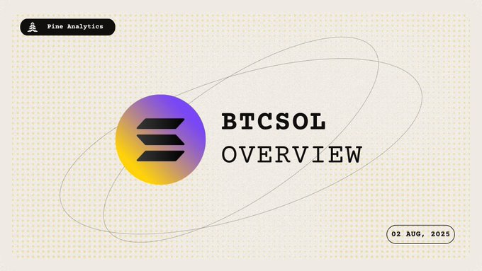 btcSOL Overview by Pine Analytics