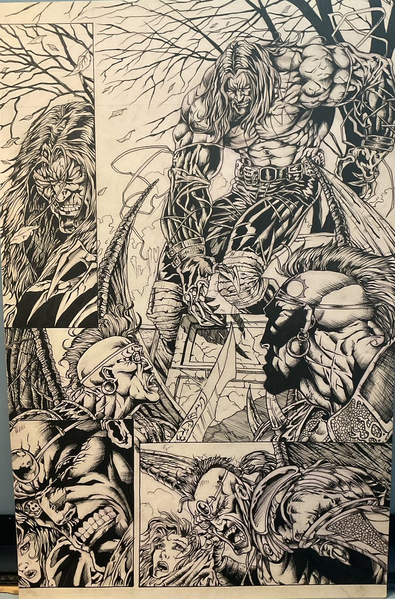 SeclusionStudio's tweet image. Finally! The 1st #Ripclaw pg by Michael Ortiz is done! Really excited about the challenge these pages are &amp;amp; looking forward to finishing them. #comics #indiecomics #topcow #seclusionstudios #ReadComicsYouLike