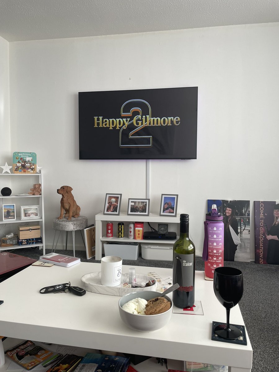 Second movie night in a row. Same as last night, half expecting it to be shit but could equally be hilarious.