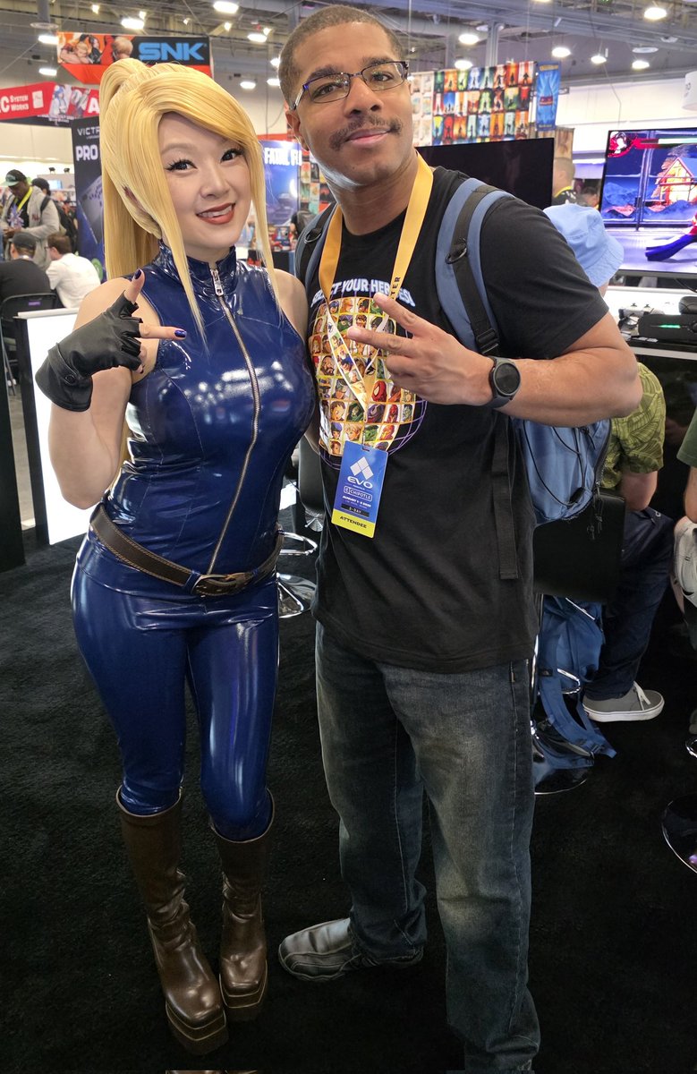 <a href="/VampyBitme/">⚔️ 𝒱𝒶𝓂𝓅𝓎 ⚔️ EVO</a>,it was great chatting with you and I love your Sarah Bryant cosplay!!!!