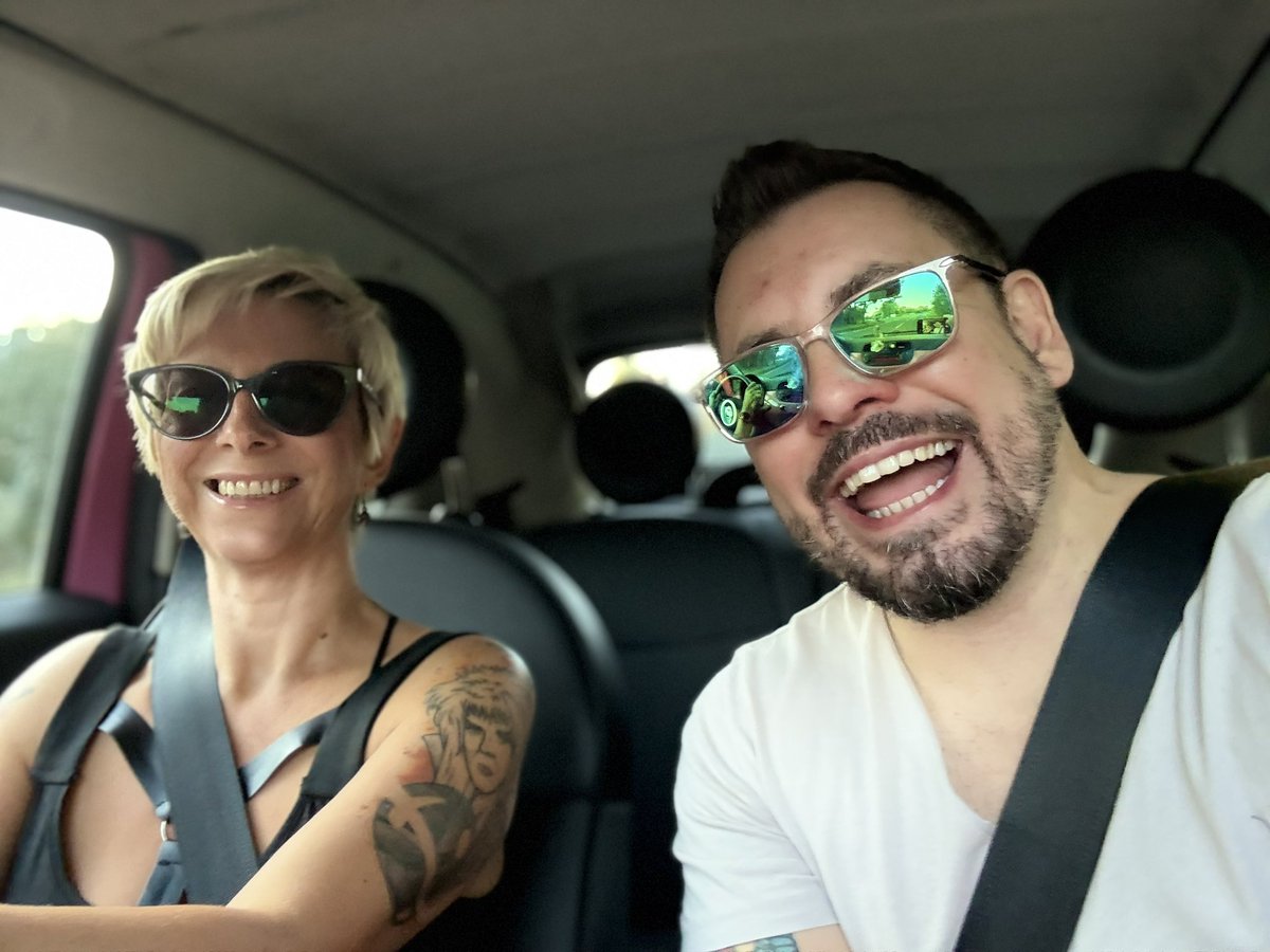 Off on an adventure! Have a flipping good Saturday night!