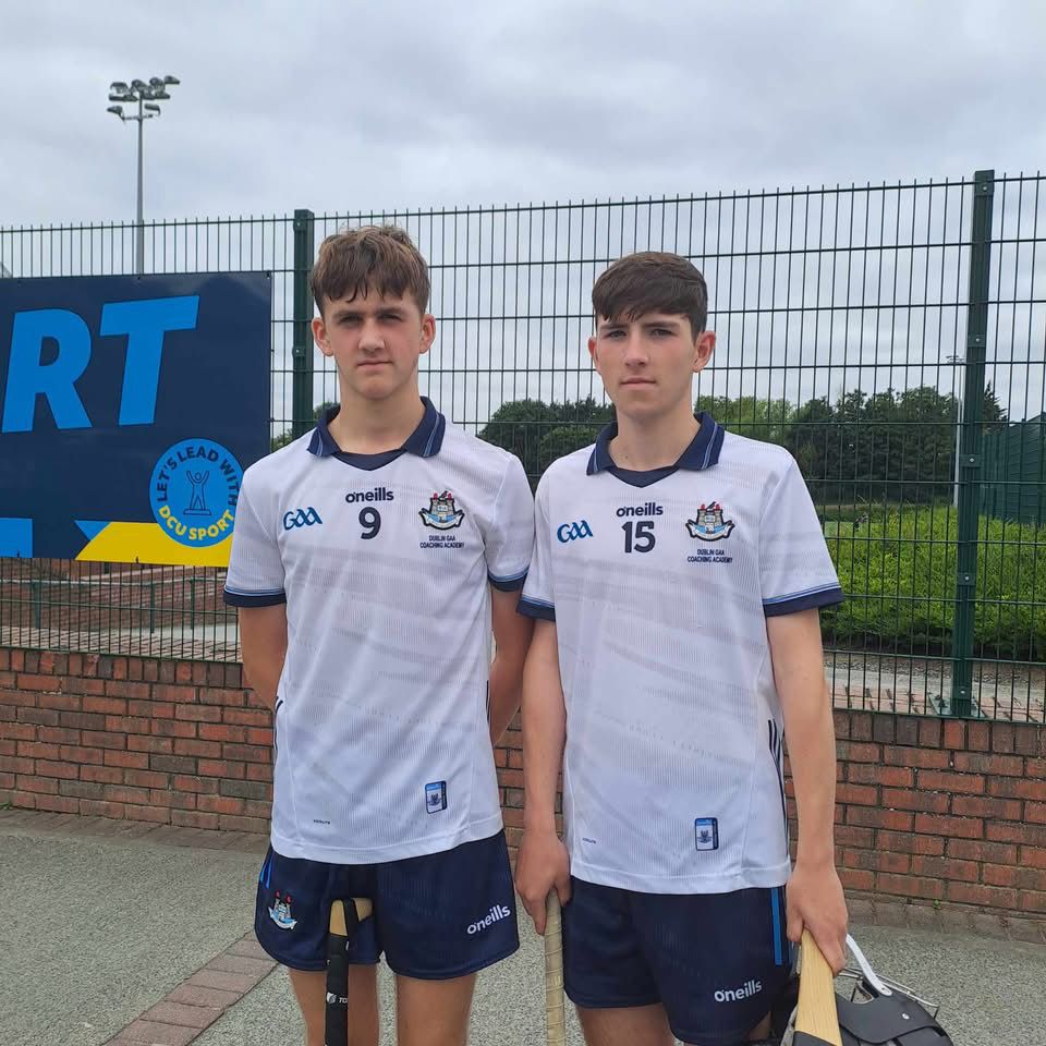 Well done to Tom Cawley and Riain Bourke who lined out for the <a href="/DubGAAOfficial/">Dublin GAA</a> U15 Hurlers today against Clare.