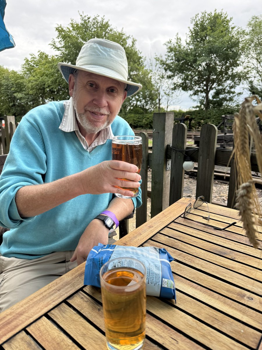 So what does a bookseller do when he’s looking at books in mid Suffolk? Obviously he goes to the Mid Suffolk Railway for a ride on the newly opened extension and has a pint of real ale. Photo opportunities available from the Middy Bar