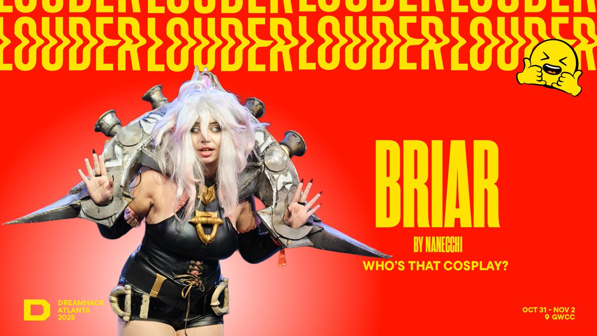 It's Briar from <a href="/LeagueOfLegends/">League of Legends</a>!!

Cosplayed by the amazing Nanecchi at last year's #DHAtlanta! 🧡