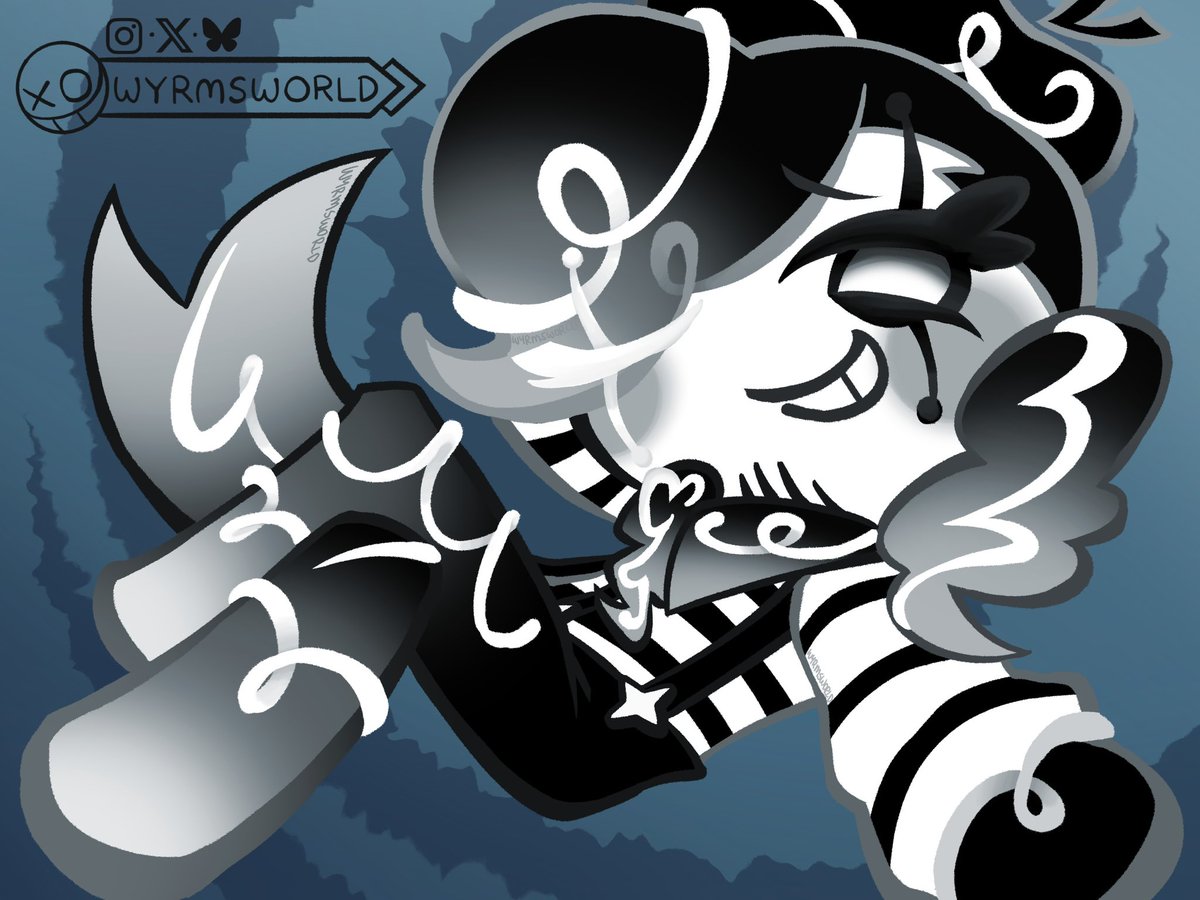 Attack on <a href="/KaiaYML/">Luminous_latte</a> on ArtFight of Oreo Mime Cookie!! #artfight #artfight2025 #teamcrystals