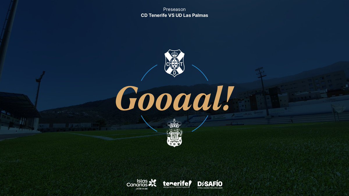 45+2' | 1-1 | GOOOAALL!! 

#FranSabina hits the post and the rebound goes to the back of the net! 

#TenerifeLasPalmas #CDTPreseason #DiSAFÍO #LaBregaNosUne